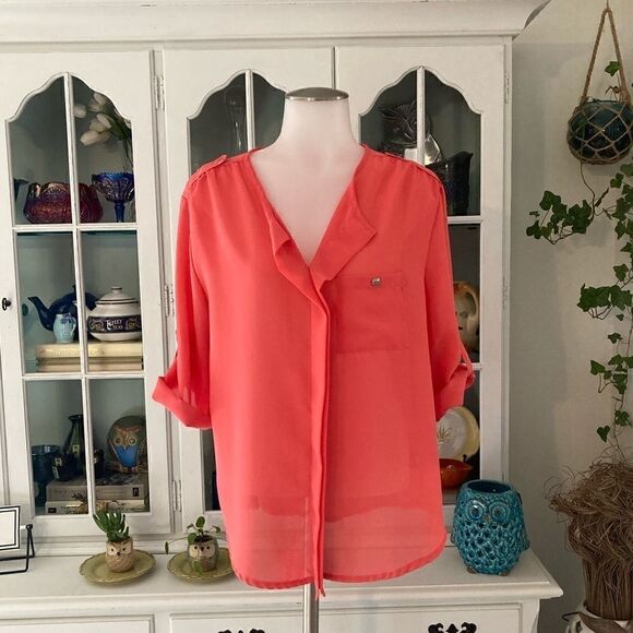 Sheer blouse | L | Ultra Flirt - Picture 1 of 7